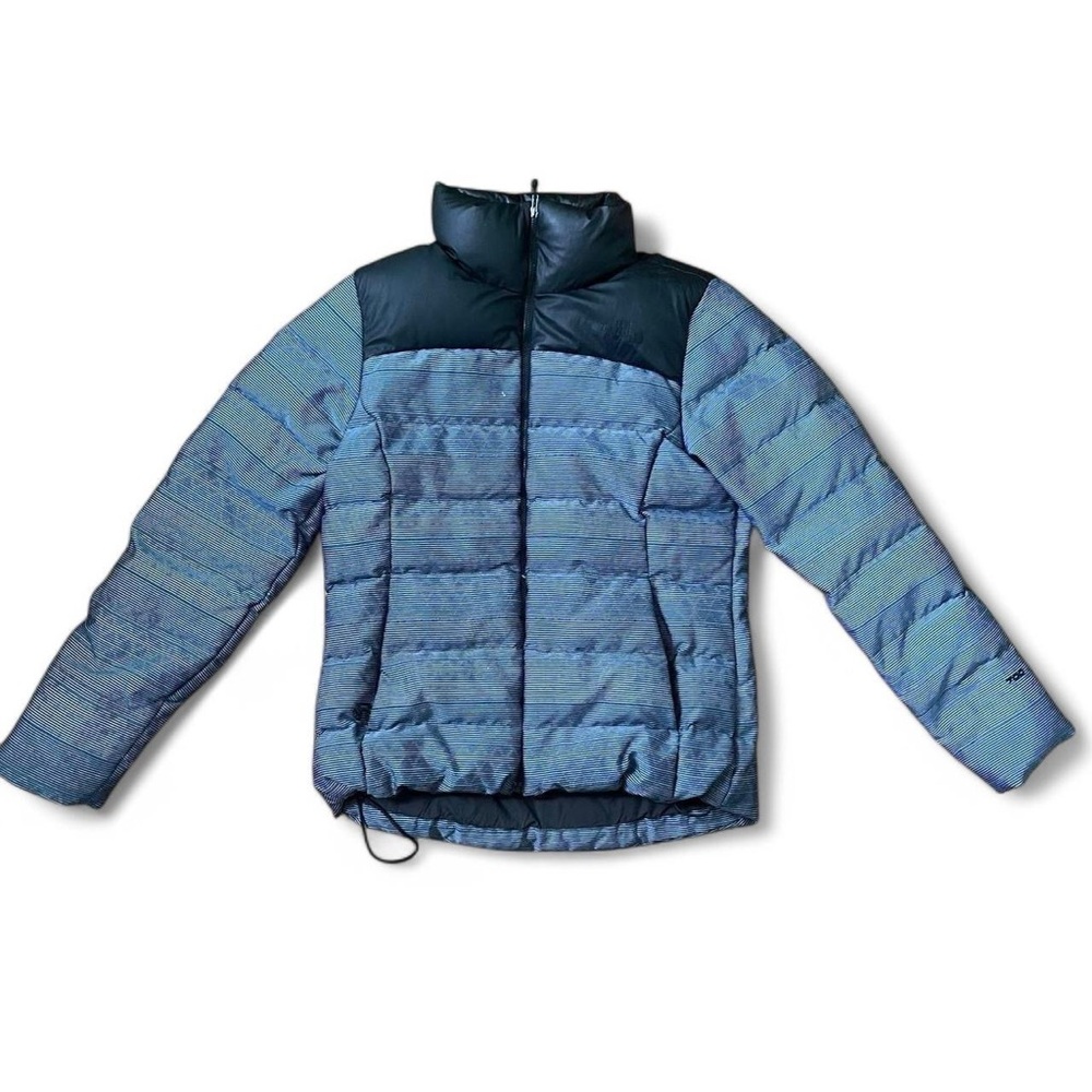 The North Face 700 Down Nuptse Jacket in Urban Navy Multi